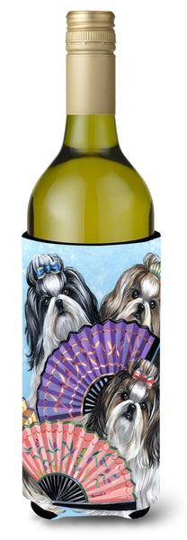 Buy this Shih Tzu Top Fans Wine Bottle Hugger PPP3190LITERK