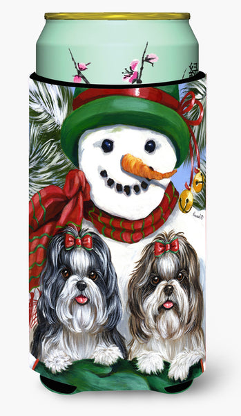 Buy this Shih Tzu Christmas Snowman Tall Boy Hugger PPP3191TBC