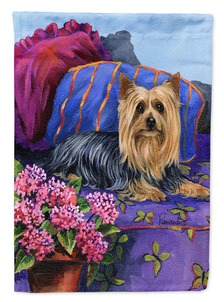 Buy this Silky Terrier Luxurious Flag Canvas House Size PPP3192CHF