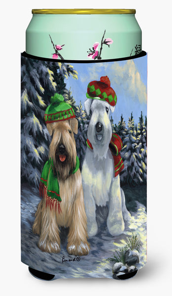 Buy this Wheaten Terrier Christmas Snowdog Tall Boy Hugger PPP3194TBC
