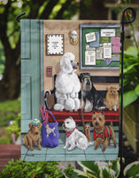 Dogs Vet Visit Flag Garden Size PPP3196GF