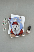 Westie Ahoy Sailor Greeting Cards and Envelopes Pack of 8