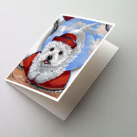 Buy this Westie Ahoy Sailor Greeting Cards and Envelopes Pack of 8