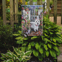 Westie At the Gate Flag Garden Size PPP3199GF