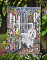 Westie At the Gate Flag Garden Size PPP3199GF