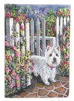 Buy this Westie At the Gate Flag Garden Size PPP3199GF