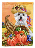 Buy this Westie Autumn Flag Canvas House Size PPP3200CHF