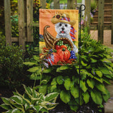 Westie Autumn Flag Garden Size PPP3200GF