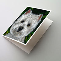 Buy this Westie Baby Face Greeting Cards and Envelopes Pack of 8