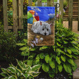 Westie Beach Baby Flag Garden Size PPP3202GF