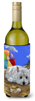 Buy this Westie Beach Baby Wine Bottle Hugger PPP3202LITERK
