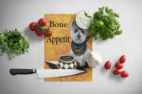 Westie Bone Appetit Glass Cutting Board Large PPP3203LCB
