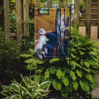 Westie Going Up Flag Garden Size PPP3204GF