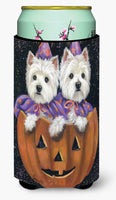 Buy this Westie Halloween Pumpkin Ride Tall Boy Hugger PPP3205TBC