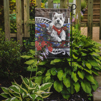 Westie Hannah Mae Flag Garden Size PPP3206GF
