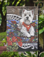 Westie Hannah Mae Flag Garden Size PPP3206GF