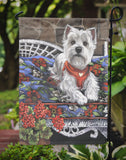Westie Hannah Mae Flag Garden Size PPP3206GF