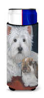 Buy this Westie Rabbit Harmony Ultra Hugger for slim cans PPP3207MUK