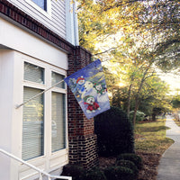 Westie Holiay Snowballs Flag Canvas House Size PPP3208CHF