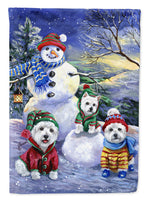 Buy this Westie Holiay Snowballs Flag Garden Size PPP3208GF