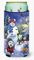 Buy this Westie Holiay Snowballs Tall Boy Hugger PPP3208TBC