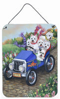 Buy this Westie Hot Rod Wall or Door Hanging Prints PPP3209DS1216