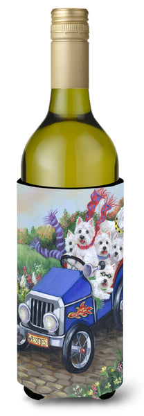 Buy this Westie Hot Rod Wine Bottle Hugger PPP3209LITERK