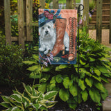 Westie in Mom's Closet Flag Garden Size PPP3211GF
