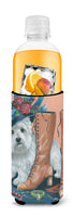 Westie in Mom's Closet Ultra Hugger for slim cans PPP3211MUK