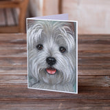 Westie Kissable Face Greeting Cards and Envelopes Pack of 8