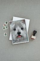 Westie Kissable Face Greeting Cards and Envelopes Pack of 8