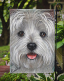Westie Kissable Face Flag Garden Size PPP3212GF
