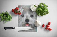 Westie Kissable Face Glass Cutting Board Large PPP3212LCB