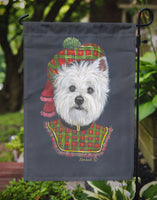 Westie Lad Plaid Flag Garden Size PPP3213GF