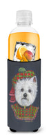 Westie Lad Plaid Ultra Hugger for slim cans PPP3213MUK