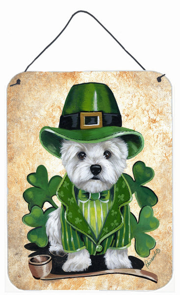 Buy this Westie St Patrick's Day Leprechaun Wall or Door Hanging Prints PPP3214DS1216