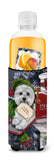 Westie Christmas Letter to Santa Ultra Hugger for slim cans PPP3215MUK
