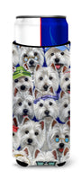 Buy this Westie Many Faces Ultra Hugger for slim cans PPP3217MUK