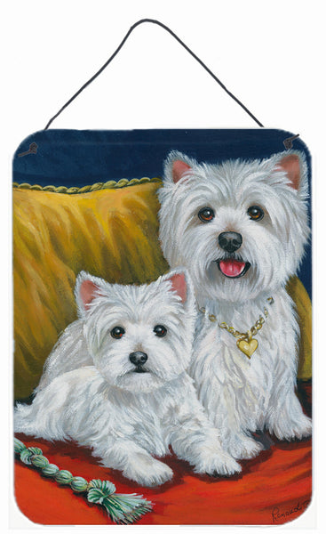 Buy this Westie Mom and Pup Wall or Door Hanging Prints PPP3218DS1216