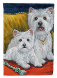 Buy this Westie Mom and Pup Flag Garden Size PPP3218GF