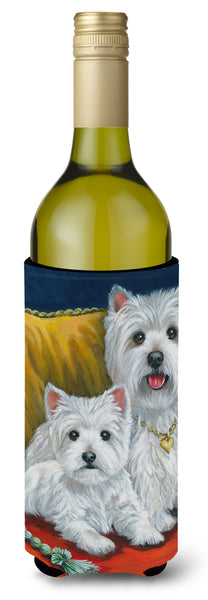 Buy this Westie Mom and Pup Wine Bottle Hugger PPP3218LITERK