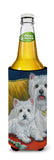 Westie Mom and Pup Ultra Hugger for slim cans PPP3218MUK
