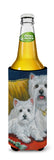 Westie Mom and Pup Ultra Hugger for slim cans PPP3218MUK
