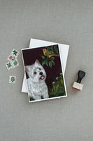 Westie Nature Greeting Cards and Envelopes Pack of 8