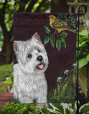 Westie Nature Flag Garden Size PPP3219GF