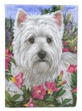 Buy this Westie Petunia Flag Canvas House Size PPP3221CHF