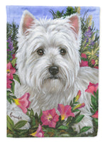 Buy this Westie Petunia Flag Garden Size PPP3221GF