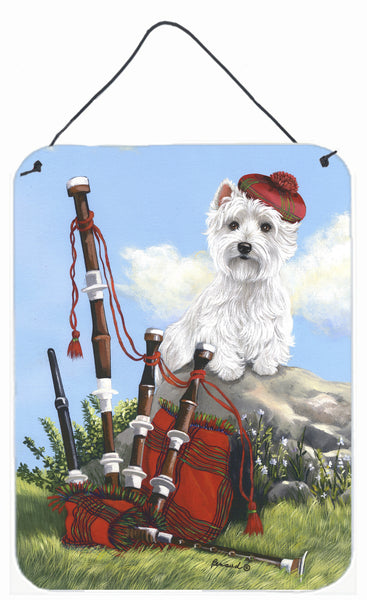 Buy this Westie Piper Wall or Door Hanging Prints PPP3222DS1216