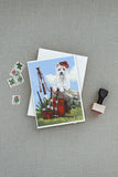 Westie Piper Greeting Cards and Envelopes Pack of 8