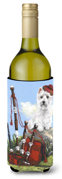 Buy this Westie Piper Wine Bottle Hugger PPP3222LITERK